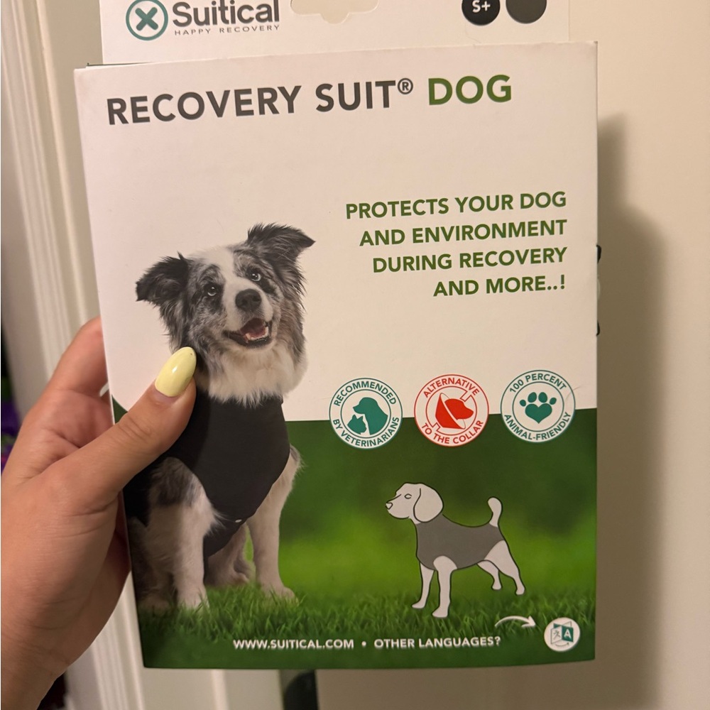 Dog Recovery Suit Surgery Spay Neuter Nursing Clip-Up System